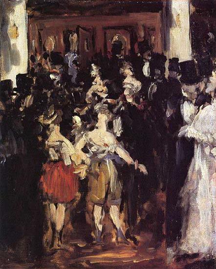 Edouard Manet Le bal de l'Opera oil painting picture